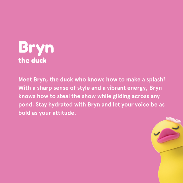 ASOBU Παγούρι Ανοξείδωτο Bestie - Ducky 460 ml