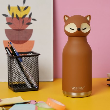 ASOBU Παγούρι Ανοξείδωτο Bestie - Fox 460 ml