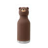 ASOBU Παγούρι Ανοξείδωτο Bestie - Brown Bear 460 ml