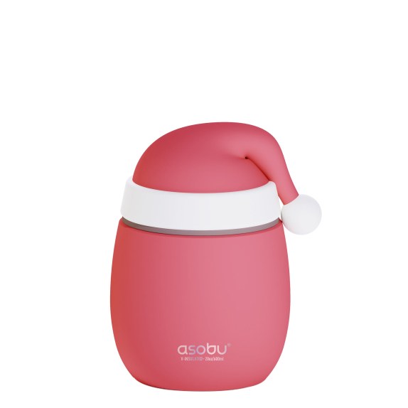 ASOBU Δοχείο Φαγητού Ανοξείδωτο Bestie - Santa 600 ml