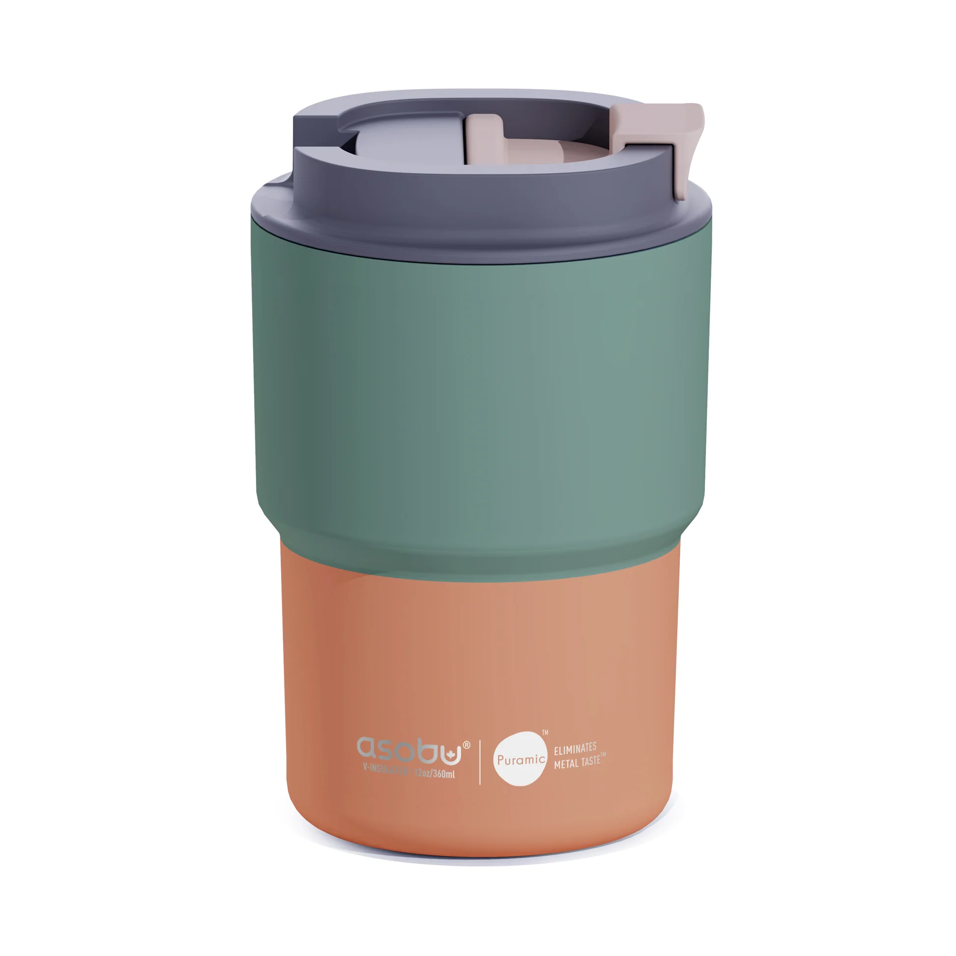 ASOBU Coffee Express - Pastel Green 355ml