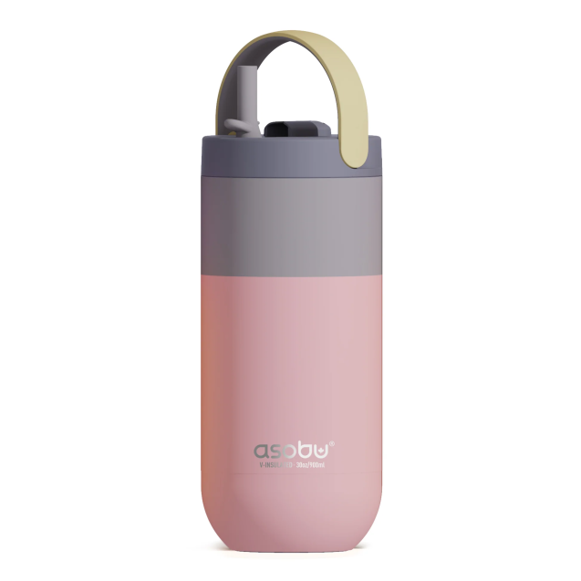 ASOBU Orbit Large - Pastel Peach 890ml