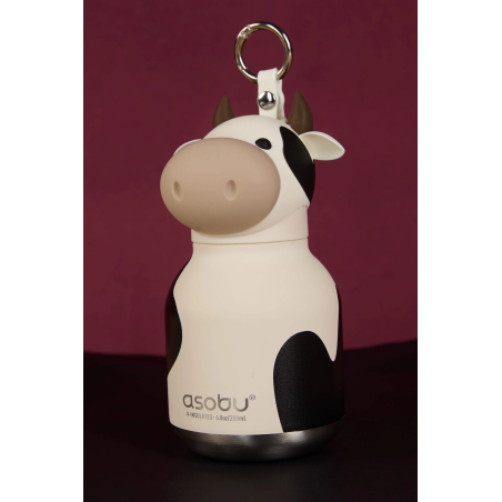 ASOBU Μίνι Παγούρι Ανοξείδωτο Bestie - Cow 200 ml