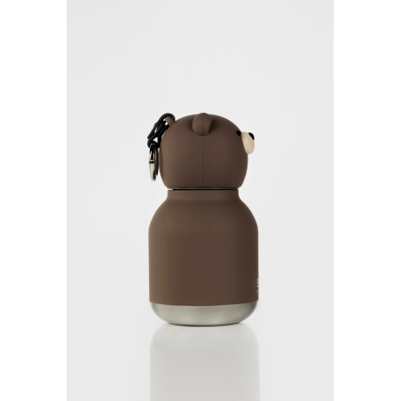 ASOBU Μίνι Παγούρι Ανοξείδωτο Bestie - Brown Bear 200 ml