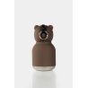 ASOBU Μίνι Παγούρι Ανοξείδωτο Bestie - Brown Bear 200 ml