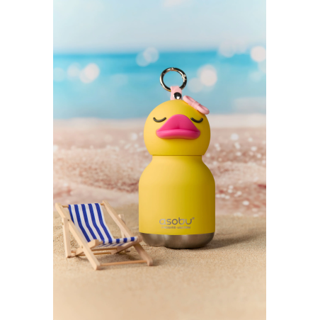 ASOBU Μίνι Παγούρι Ανοξείδωτο Bestie - Ducky 200 ml