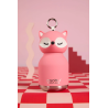 ASOBU Μίνι Παγούρι Ανοξείδωτο Bestie - Pink Fox 200 ml