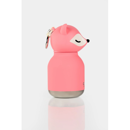 ASOBU Μίνι Παγούρι Ανοξείδωτο Bestie - Pink Fox 200 ml