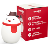 ASOBU Δοχείο Φαγητού Ανοξείδωτο Bestie - Snowman 600 ml