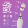 ASOBU Παγούρι Ανοξείδωτο Bestie - Unicorn 460 ml