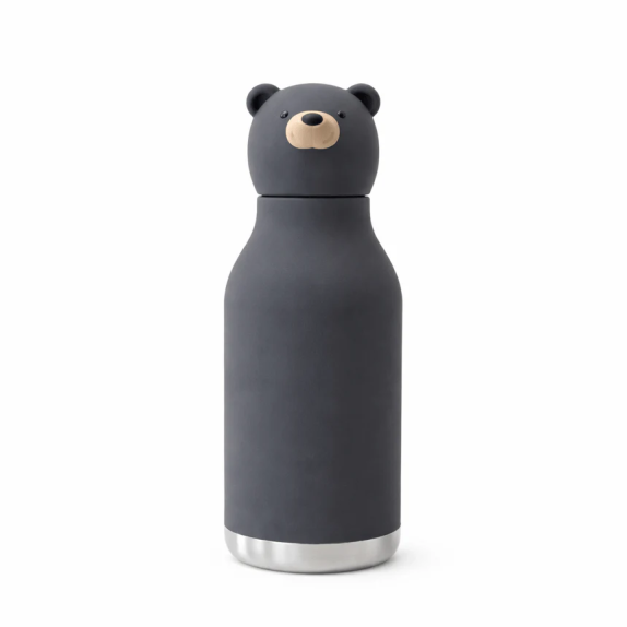 ASOBU Παγούρι Ανοξείδωτο Bestie - Black Bear 460 ml