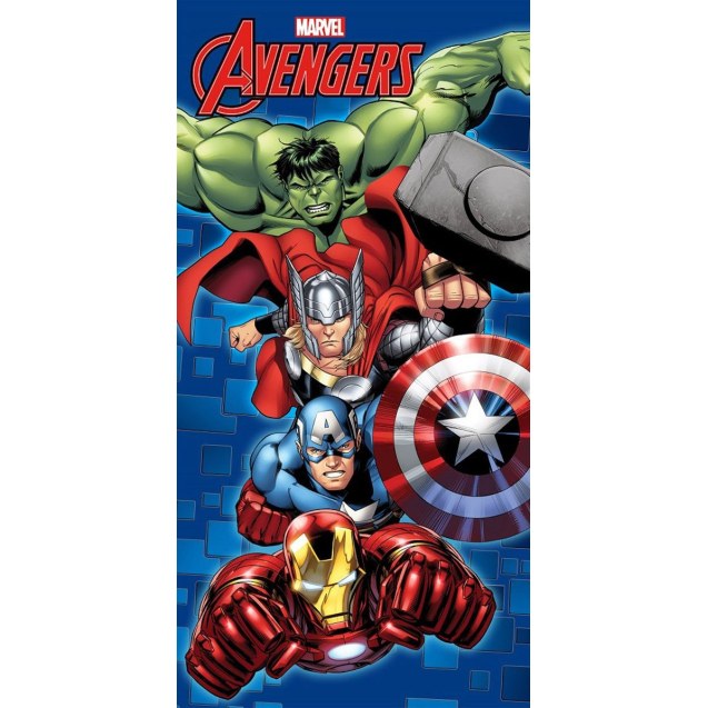 Πετσέτα Θαλάσσης Quick Dry Marvel Avengers 052...
