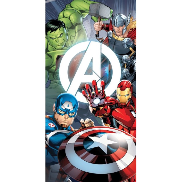 Πετσέτα Θαλάσσης Quick Dry Marvel Avengers 553...