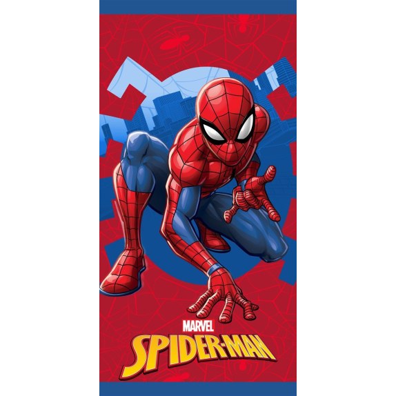 Πετσέτα Θαλάσσης Quick Dry Marvel Spider-Man 531 70x140  Red