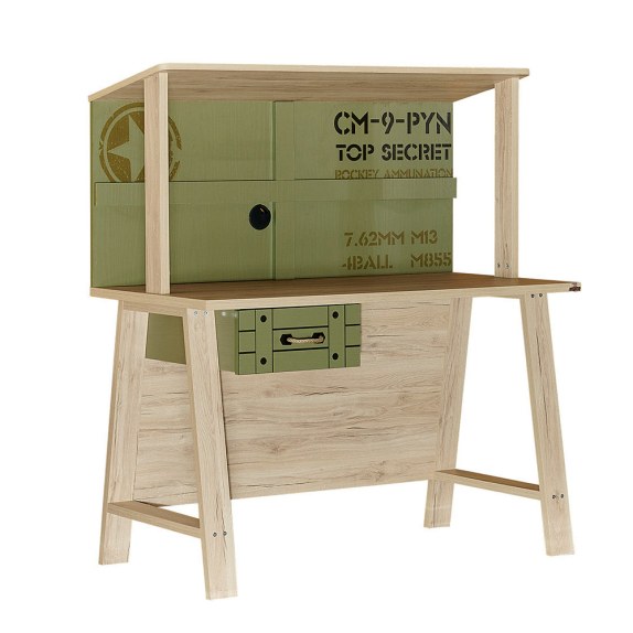 Montessori Γραφείο Bebe Stars Soldier 480-36