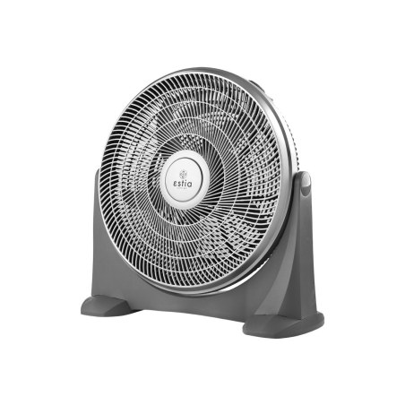Estia Ανεμιστήρας Επιδαπέδιος Hurricane 50Cm 90W Ασημί