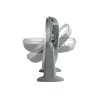 Estia Ανεμιστήρας Επιδαπέδιος Hurricane 50Cm 90W Ασημί