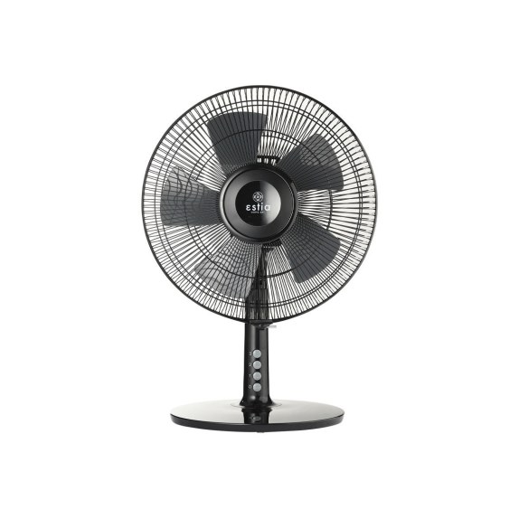 Estia Ανεμιστήρας Επιτραπέζιος Levanto 30Cm 45W Μαύρος