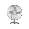 Estia Ανεμιστήρας Επιτραπέζιος Retroflow 30Cm 40W Μεταλλικός Ασημί
