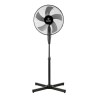 Estia Ανεμιστήρας Σταντ Επιδαπέδιος Aeropulse 40Cm 50W Μαύρος
