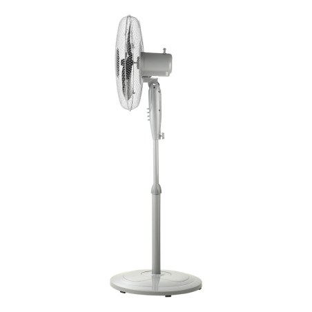 Estia Ανεμιστήρας Σταντ Επιδαπέδιος Aeropulse 40Cm 50W Με Στρογγυλή Βάση Βαρέως Τύπου Γκρι
