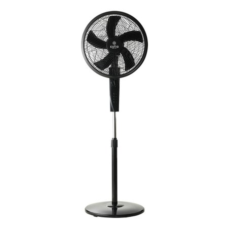 Estia Ανεμιστήρας Σταντ Επιδαπέδιος Aither 40Cm 45W Μαύρος Με Χρονοδιακόπτη