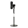 Estia Ανεμιστήρας Σταντ Επιδαπέδιος Aither 40Cm 45W Μαύρος Με Χρονοδιακόπτη