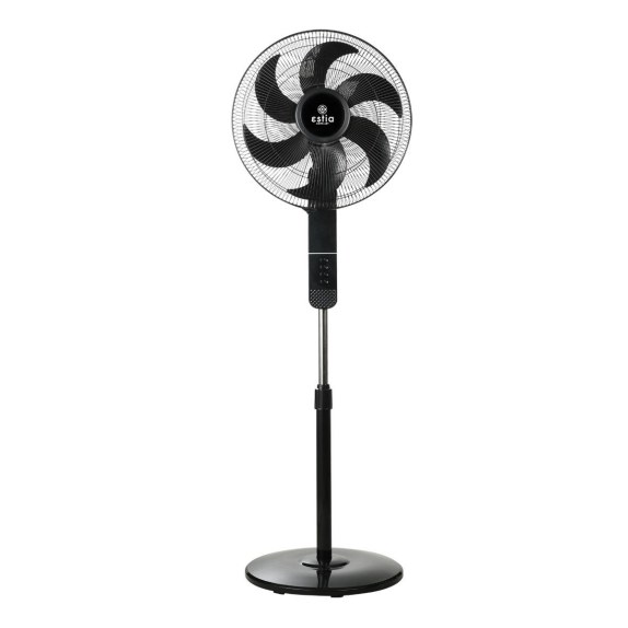 Estia Ανεμιστήρας Σταντ Επιδαπέδιος Bow 40Cm 60W Μαύρος