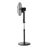 Estia Ανεμιστήρας Σταντ Επιδαπέδιος Bow 40Cm 60W Μαύρος