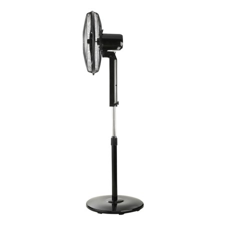 Estia Ανεμιστήρας Σταντ Επιδαπέδιος Bow 40Cm 60W Μαύρος Με Τηλεχειριστήριο