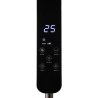 Estia Ανεμιστήρας Σταντ Επιδαπέδιος Bow 40Cm 60W Μαύρος Με Τηλεχειριστήριο