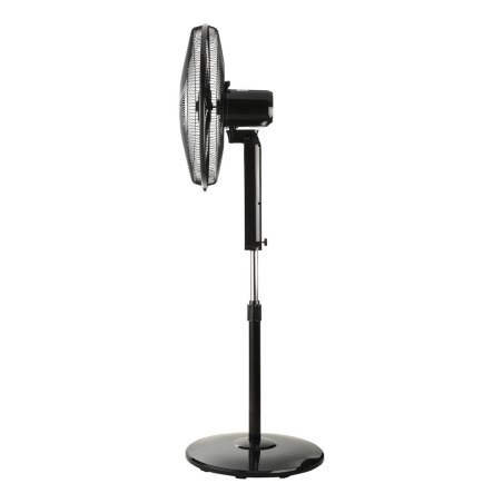 Estia Ανεμιστήρας Σταντ Επιδαπέδιος Bow 45Cm 75W Μαύρος Με Τηλεχειριστήριο