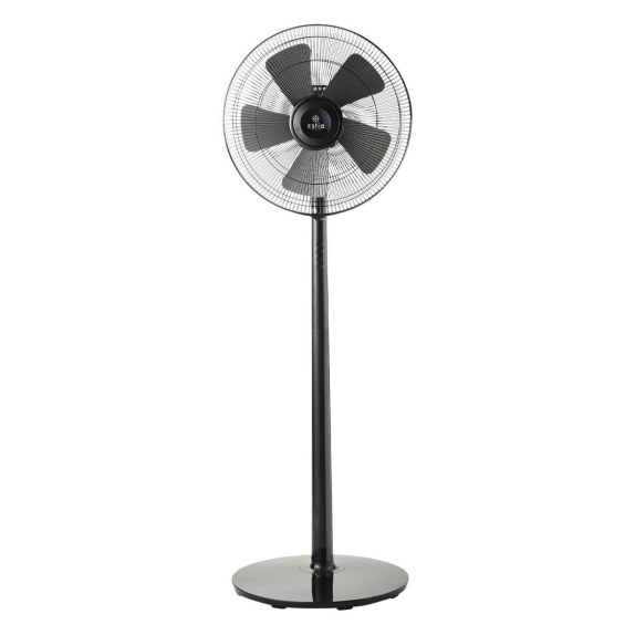 Estia Ανεμιστήρας Σταντ Επιδαπέδιος Levanto 40Cm 55W Μαύρος