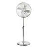 Estia Ανεμιστήρας Σταντ Επιδαπέδιος Retroflow 40Cm 50W Μεταλλικός Ασημί