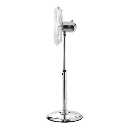 Estia Ανεμιστήρας Σταντ Επιδαπέδιος Retroflow 40Cm 50W Μεταλλικός Ασημί