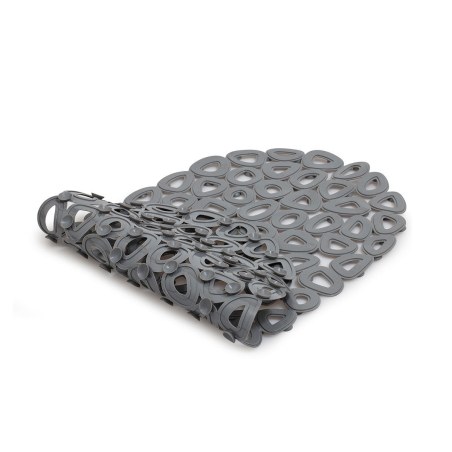 Αντιολισθητικό Μπάνιου Eco 68X35Cm Ανακυκλωμένο Pvc Ανθρακι