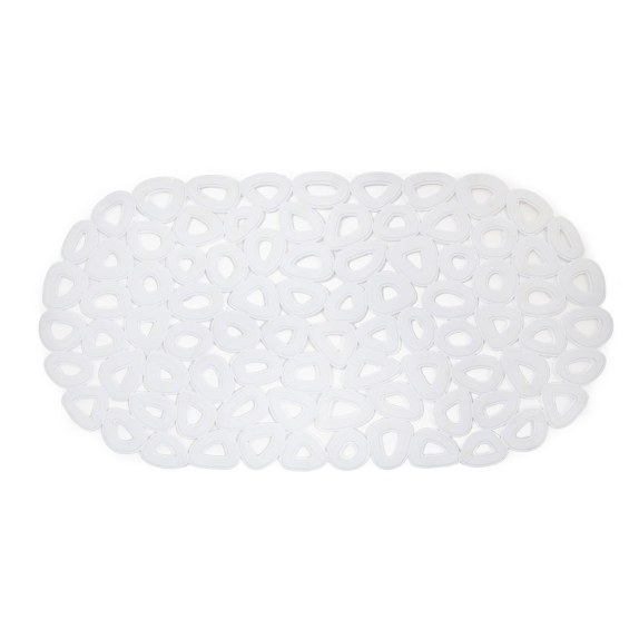 Αντιολισθητικό Μπάνιου Eco 68X35Cm Ανακυκλωμένο Pvc Λευκό