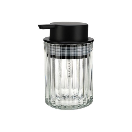 Estia Αντλία Σαπουνιού Alivio Γυάλινη Ανάγλυφη 300Ml 7.8X12.5Cm Διαφανής