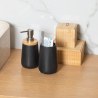 Estia Αντλία Σαπουνιού Bamboo Δολομίτη 360Ml Μαύρη