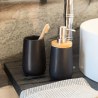 Estia Αντλία Σαπουνιού Bamboo Δολομίτη 360Ml Μαύρη