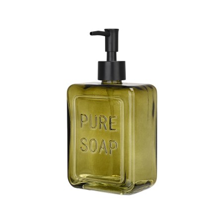 Estia Αντλία Σαπουνιού Pure Soap Γυάλινη 520Ml Πράσινη