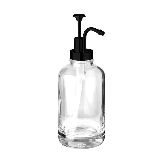 Estia Αντλία Σαπουνιού Purity Γυάλινη 500Ml Μαύρη