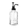 Estia Αντλία Σαπουνιού Purity Γυάλινη 500Ml Μαύρη