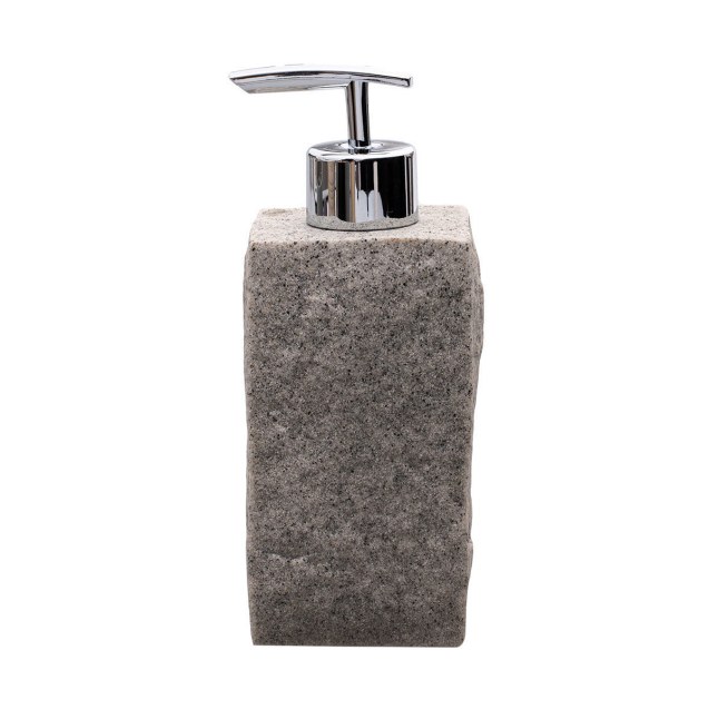 Estia Αντλία Σαπουνιού Rock Ρητίνης 240Ml Γκρι