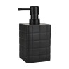 Estia Αντλία Σαπουνιού Tiles Κεραμική 450Ml 7.5X15Cm Μαύρη