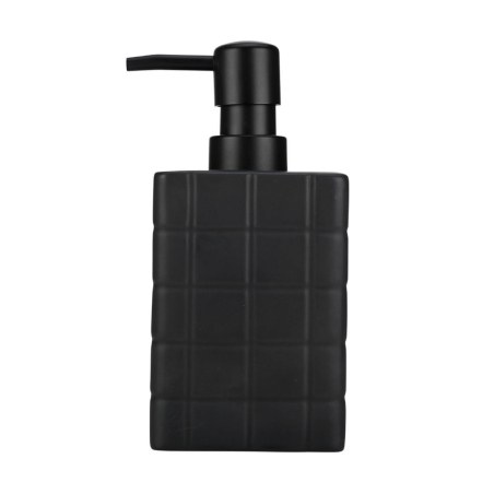 Estia Αντλία Σαπουνιού Tiles Κεραμική 450Ml 7.5X15Cm Μαύρη