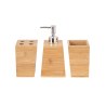 Estia Αξεσουάρ Μπάνιου Bamboo Essentials Με Δίσκο Σετ 3 Τεμ.