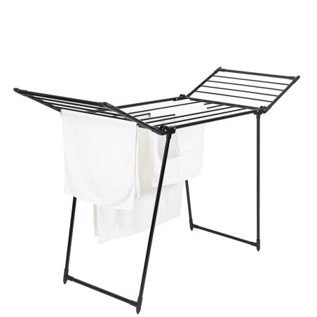 Estia Απλώστρα Δαπέδου Neo Black Μεταλλική 1.75X1.07X60 Πτυσσόμενη