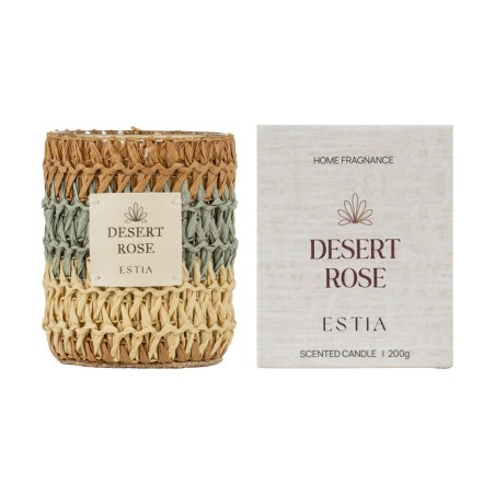 Estia Αρωματικό Κερί Desert Roser 200Gr