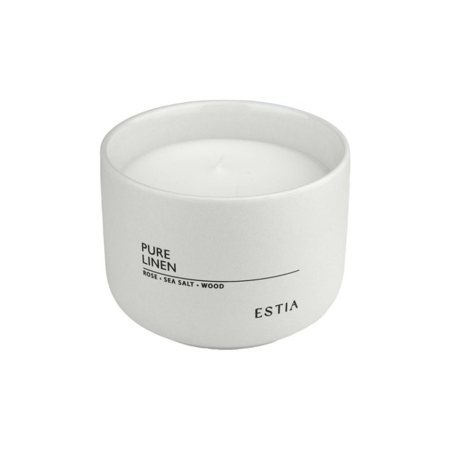 Estia Αρωματικό Κερί Pure Linen 280G